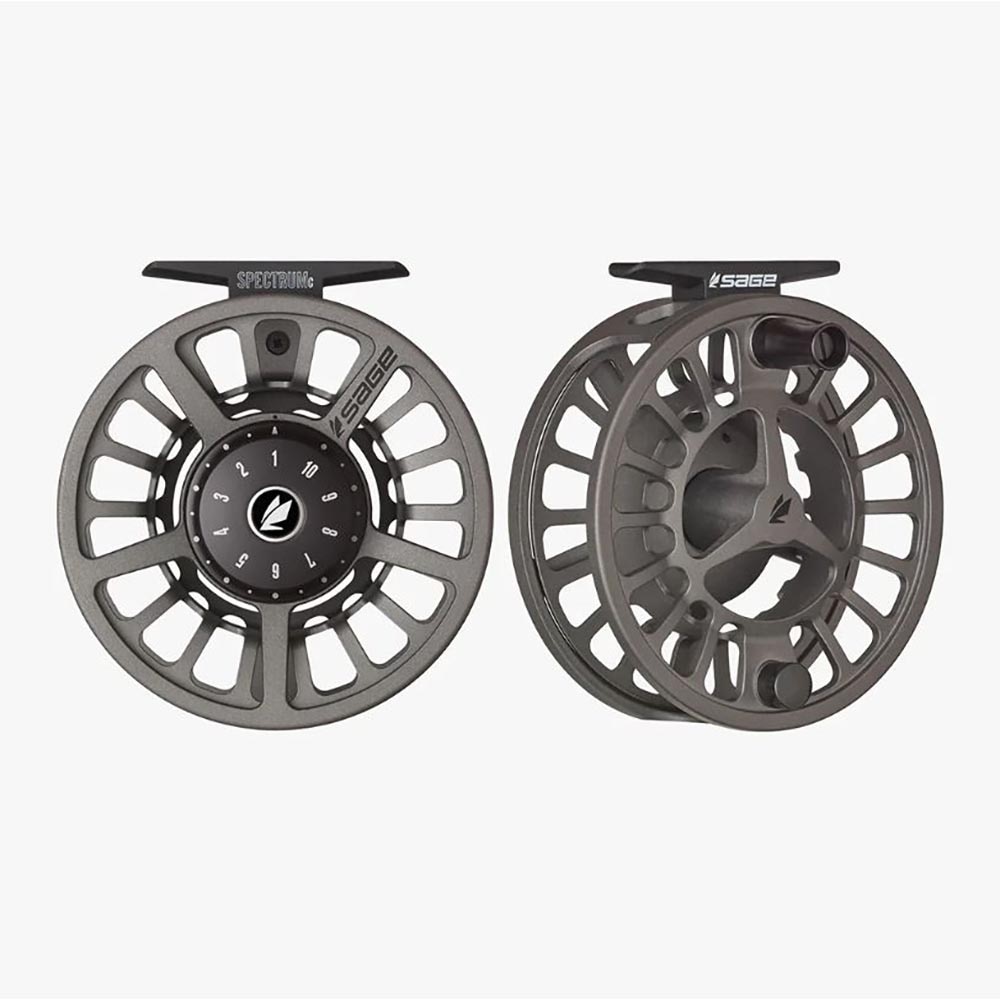 Sage Spectrum C Fly Reel in Grey